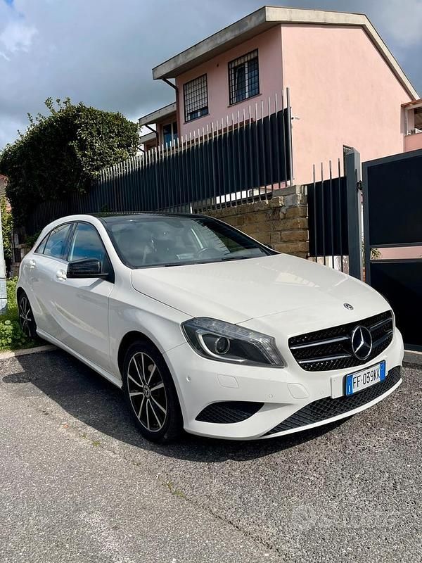 Usata Mercedes A200 136 CV (100 kW) 2015 Bianco Berlina