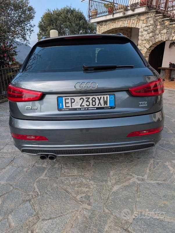 Usata Audi Q3 S-Line 177 CV (130 kW) 2013 Grigio SUV