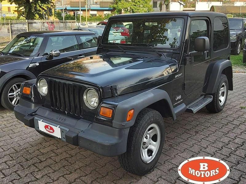 Nero Usata 2004 Jeep Wrangler Sport SUV | 21.900 € (Cara) - Immagine 1/4