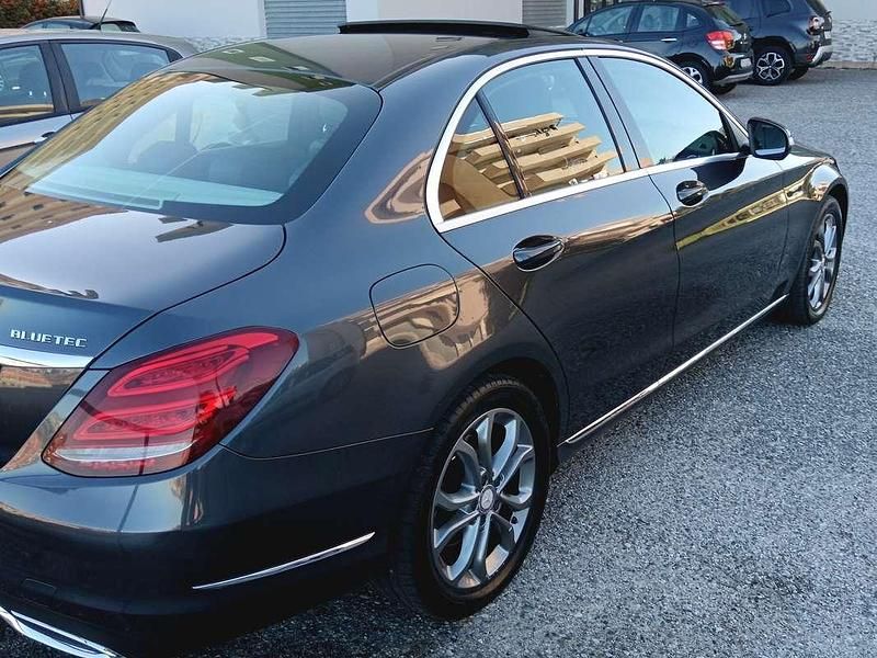 Usata Mercedes C220 Premium 170 CV (125 kW) 2015 Blu/azzurro Berlina
