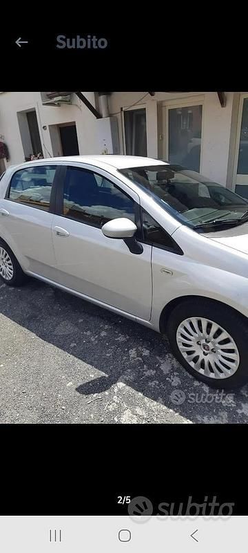Usata Fiat Punto Evo 95 CV (69 kW) 2011 Grigio Utilitaria