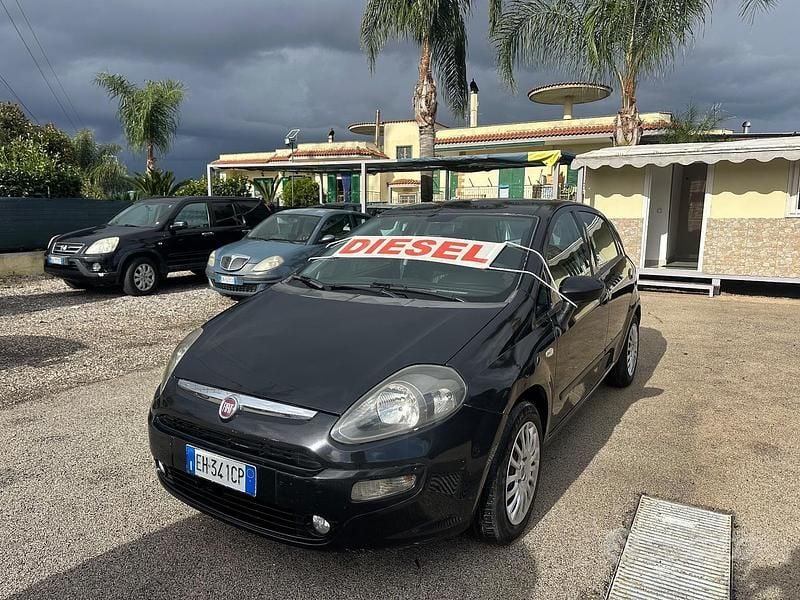 Usata Fiat Punto Evo 74 CV (54 kW) 2011 Nero Utilitaria