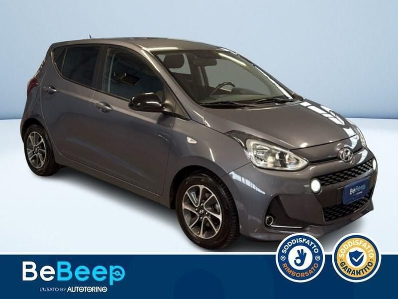 Usata Hyundai i10 69 CV (50 kW) 2019 Antracite metallizzato Utilitaria