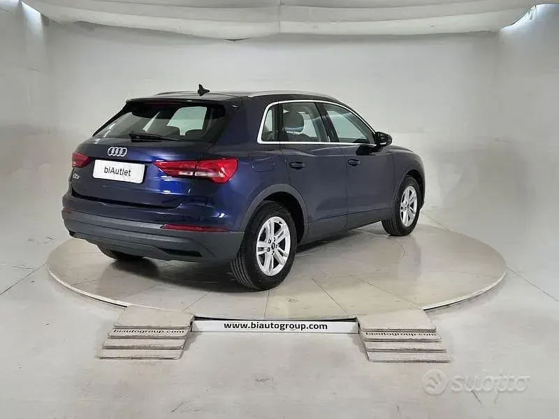 Usata Audi Q3 Advanced 150 CV (110 kW) 2022 Blu SUV