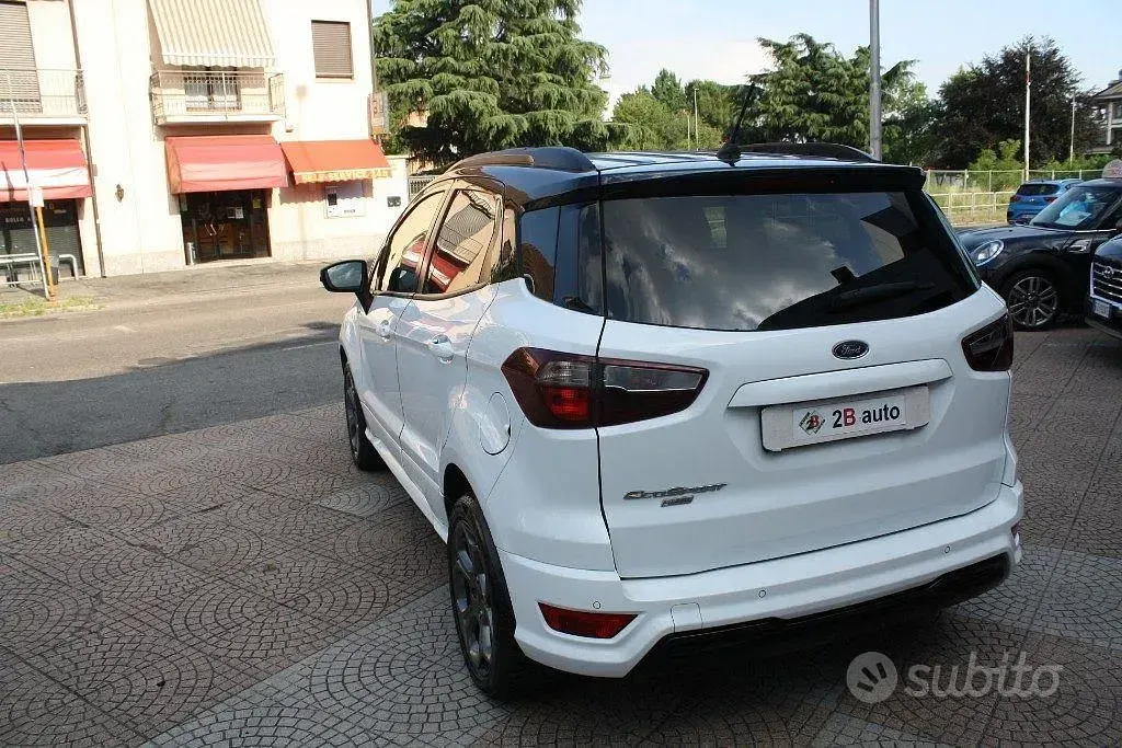 Usata Ford Ecosport ST-Line 99 CV (72 kW) 2018 Bianco SUV