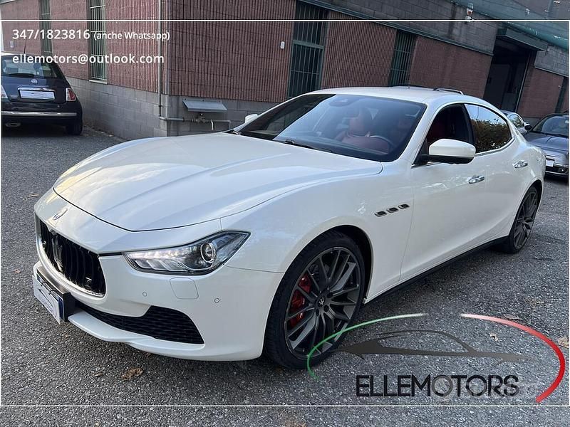 Bianco Usata 2018 Maserati Ghibli Tre volumi | 39.999 € (Molto cara) - Immagine 1/4