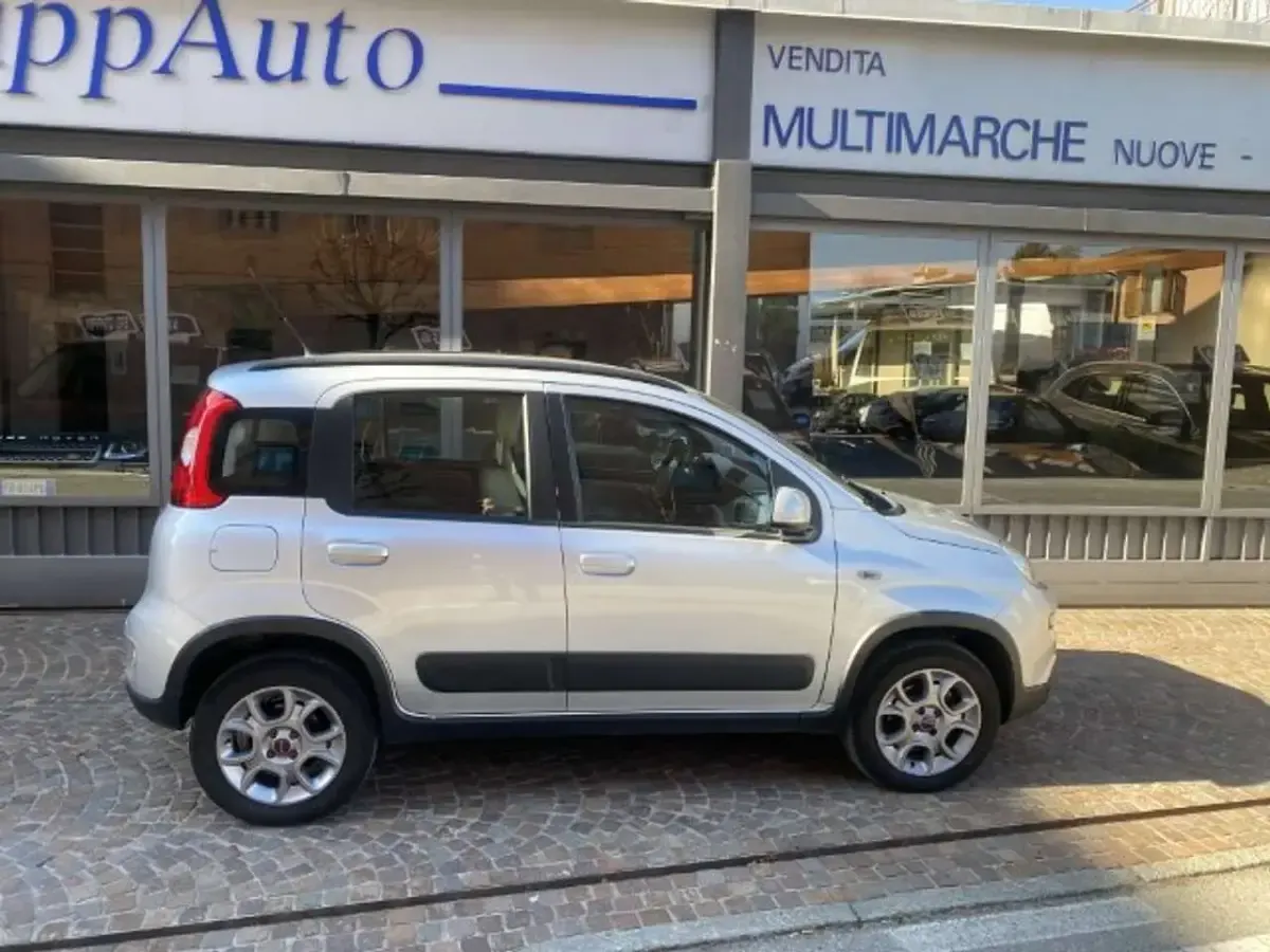 Usata Fiat Panda 4x4 75 CV (55 kW) 2014 Argento Utilitaria