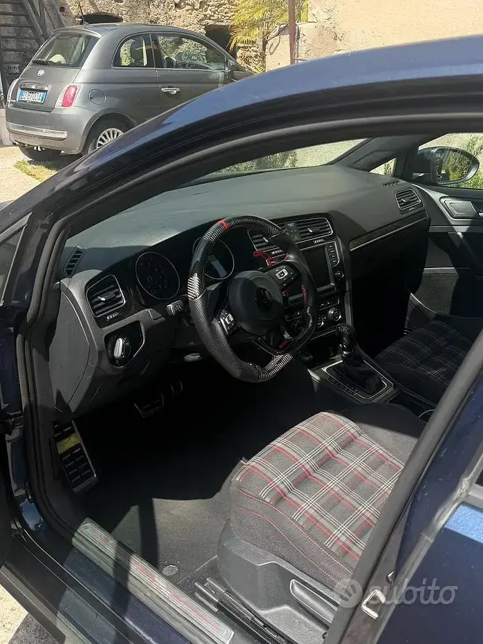 Usata VW Golf VII GTI 245 CV (180 kW) 2016 Blu Berlina