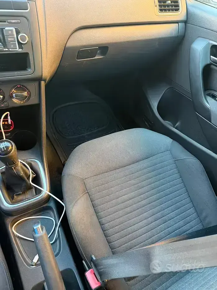 Usata VW Polo 75 CV (55 kW) 2013 Bianco Utilitaria