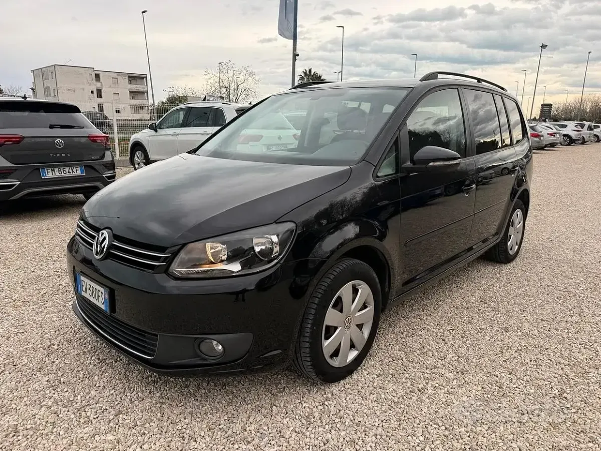 Usata VW Touran Highline 150 CV (110 kW) 2014 Nero Monovolume