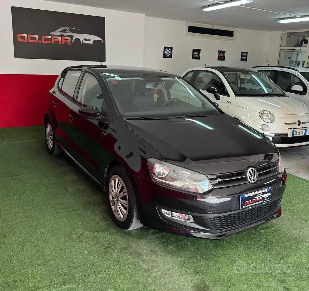 Usata VW Polo Comfortline 75 CV (55 kW) 2009 Nero Utilitaria