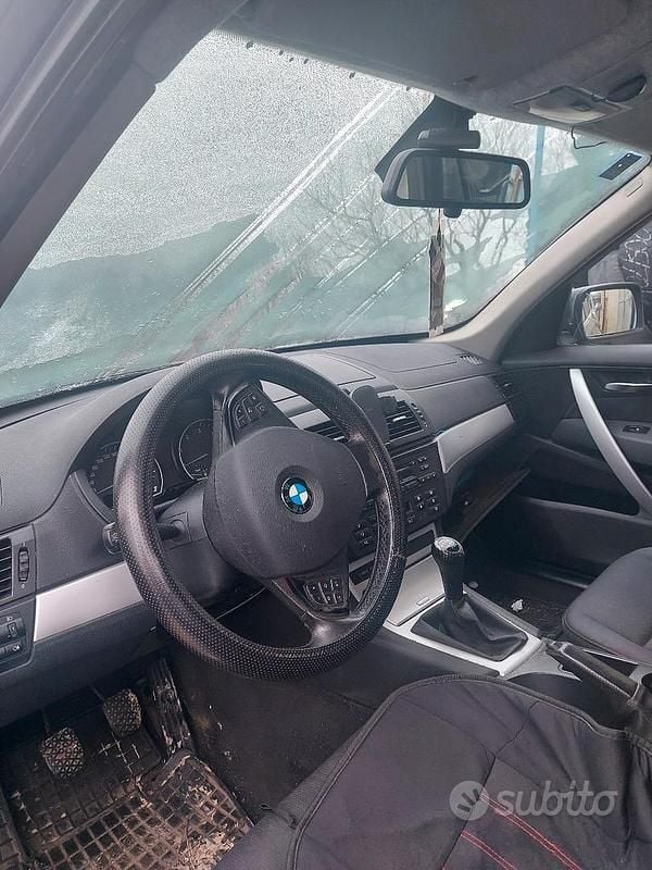 Usata BMW X3 Efficient Dynamics 150 CV (110 kW) 2007 Nero SUV