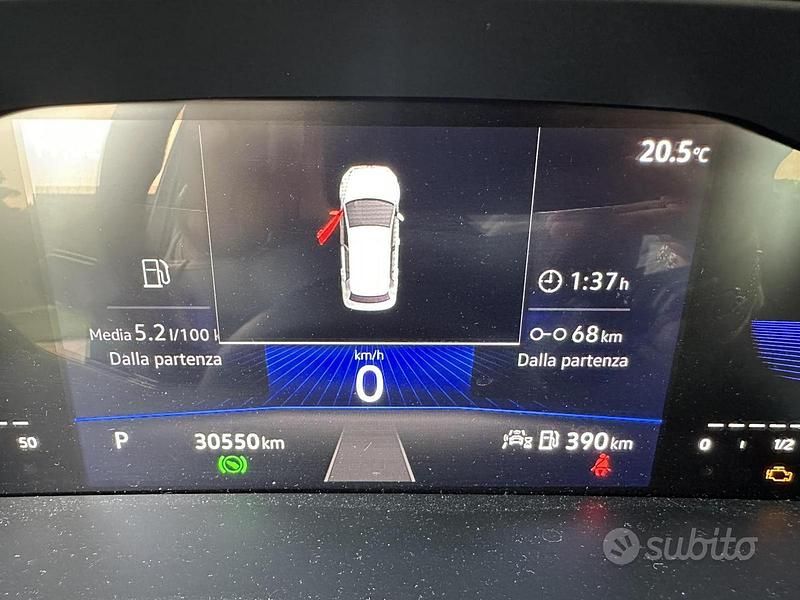 Usata VW T-Cross Style 110 CV (80 kW) 2023 Nero SUV