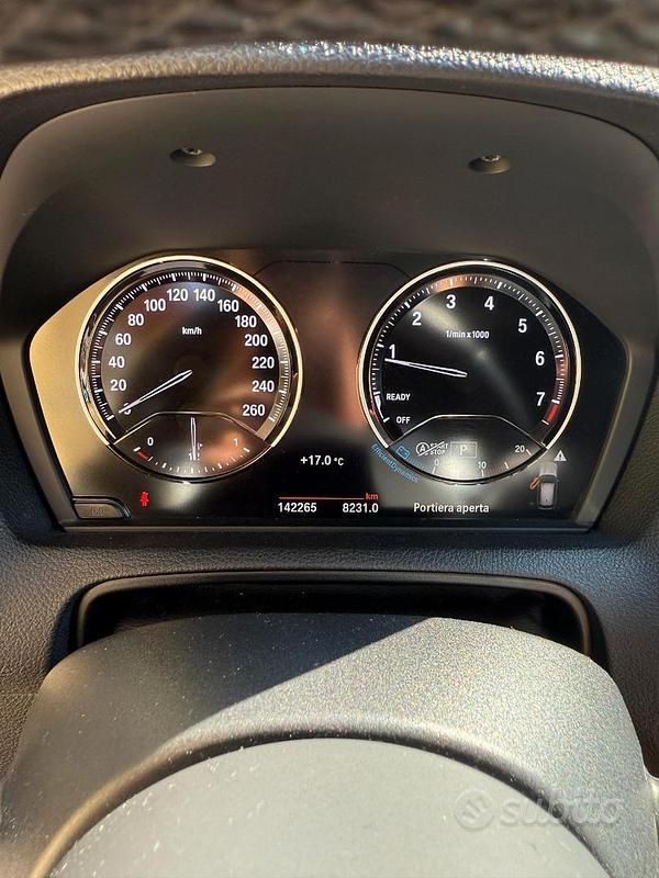 Usata BMW 125 Efficient Dynamics 224 CV (164 kW) 2018 Grigio Utilitaria