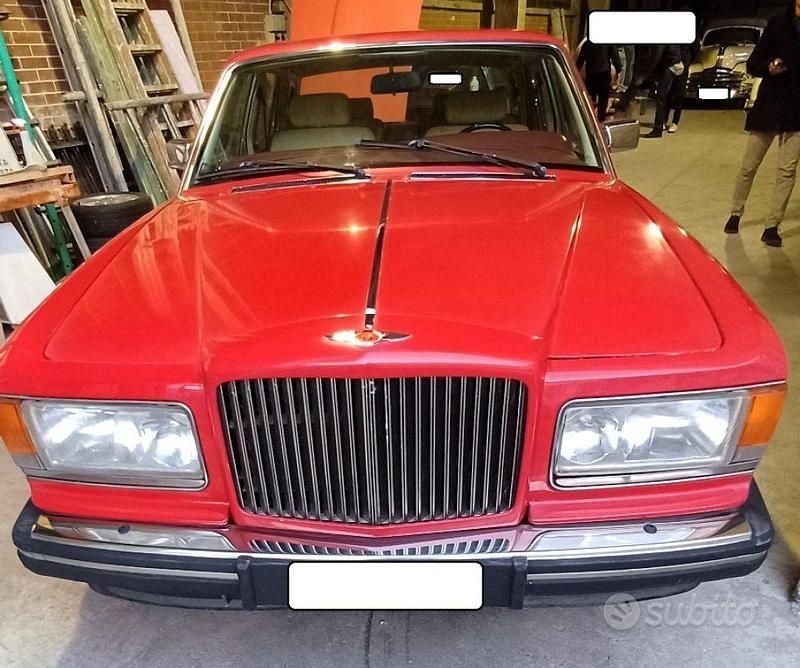 Usata Bentley Turbo 320 CV (235 kW) 1986 Rosso Utilitaria