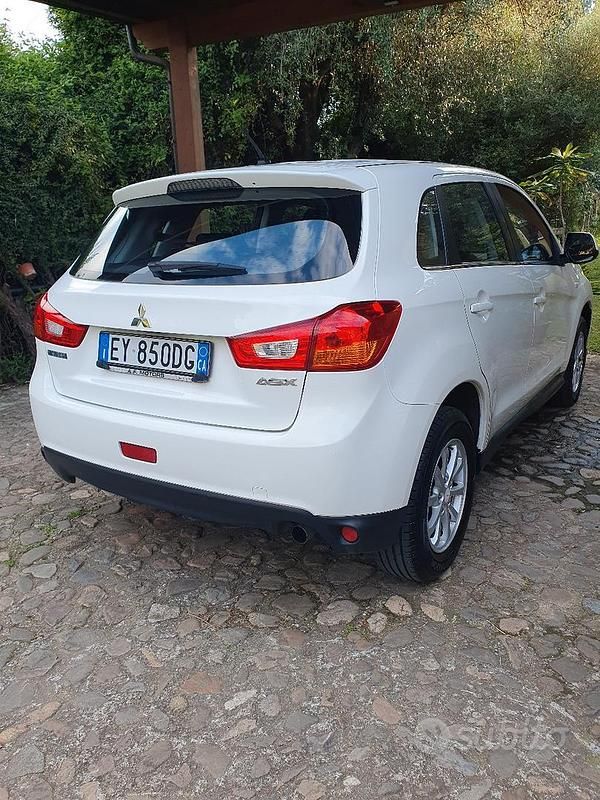 Usata Mitsubishi ASX 115 CV (84 kW) 2015 Bianco SUV