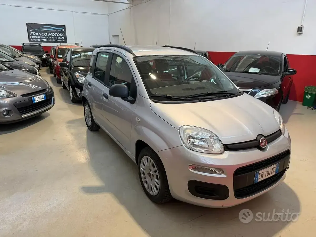 Usata Fiat Panda Easy 85 CV (62 kW) 2013 Grigio Utilitaria