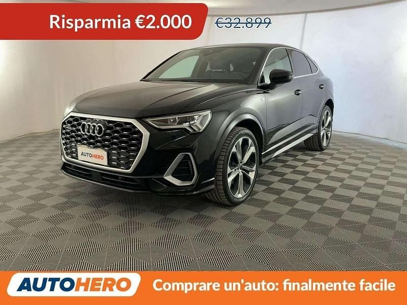 Usata Audi Q3 S-Line 190 CV (139 kW) 2020 Nero SUV