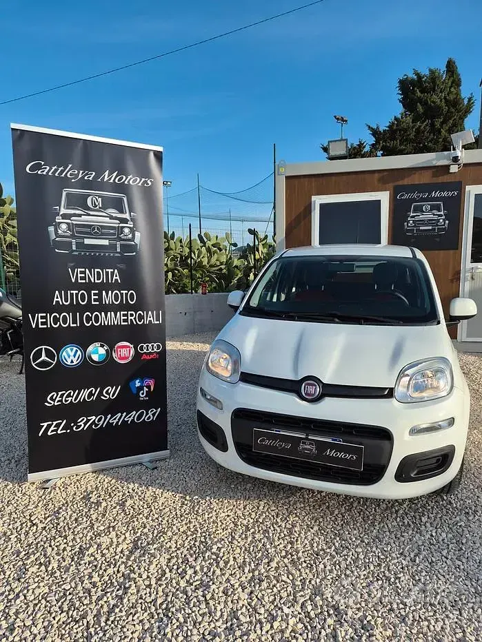 Usata Fiat Panda 69 CV (50 kW) 2019 Bianco Utilitaria