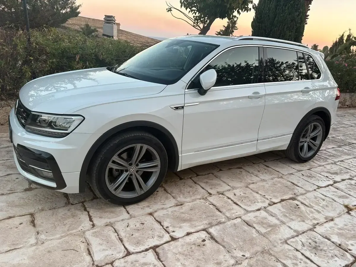 Usata VW Tiguan 150 CV (110 kW) 2019 Bianco SUV