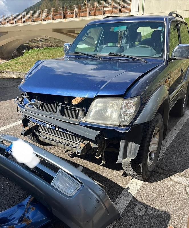Usata Toyota Land Cruiser 163 CV (119 kW) 2002 Blu SUV