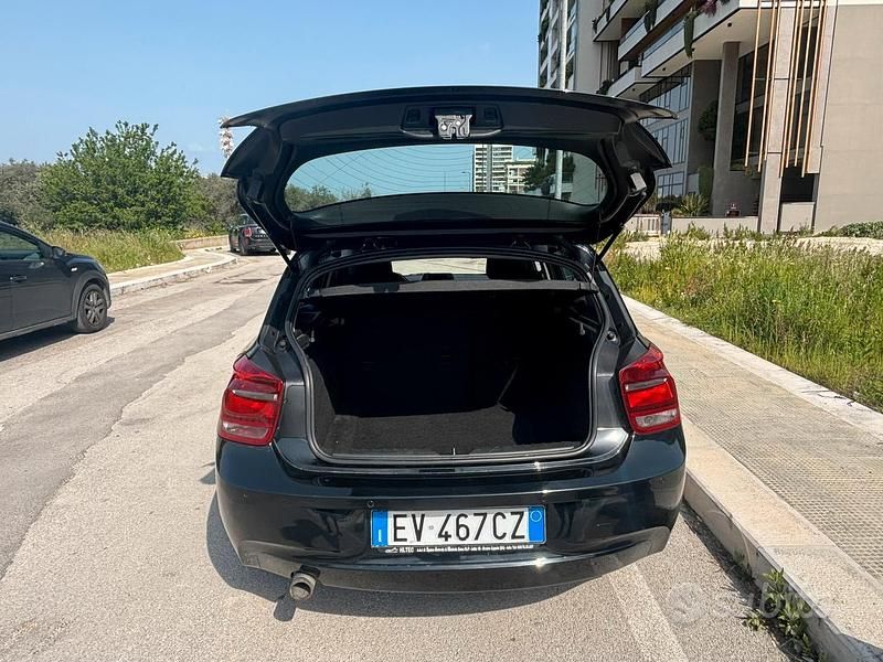 Usata BMW 116 Efficient Dynamics 116 CV (85 kW) 2014 Nero Utilitaria
