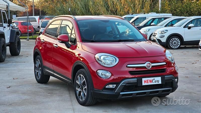 Usata Fiat 500X Cross 120 CV (88 kW) 2018 Rosso SUV
