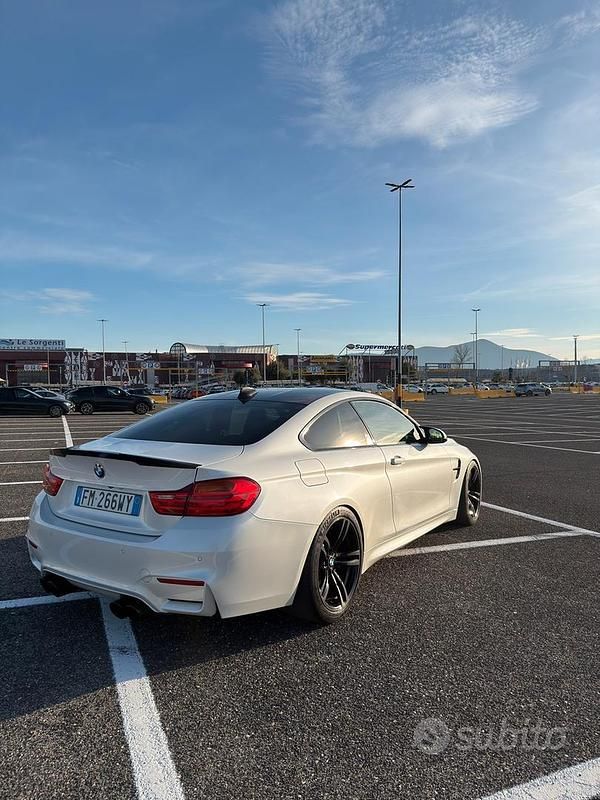 Usata BMW M4 M Performance 431 CV (317 kW) 2015 Bianco Coupé
