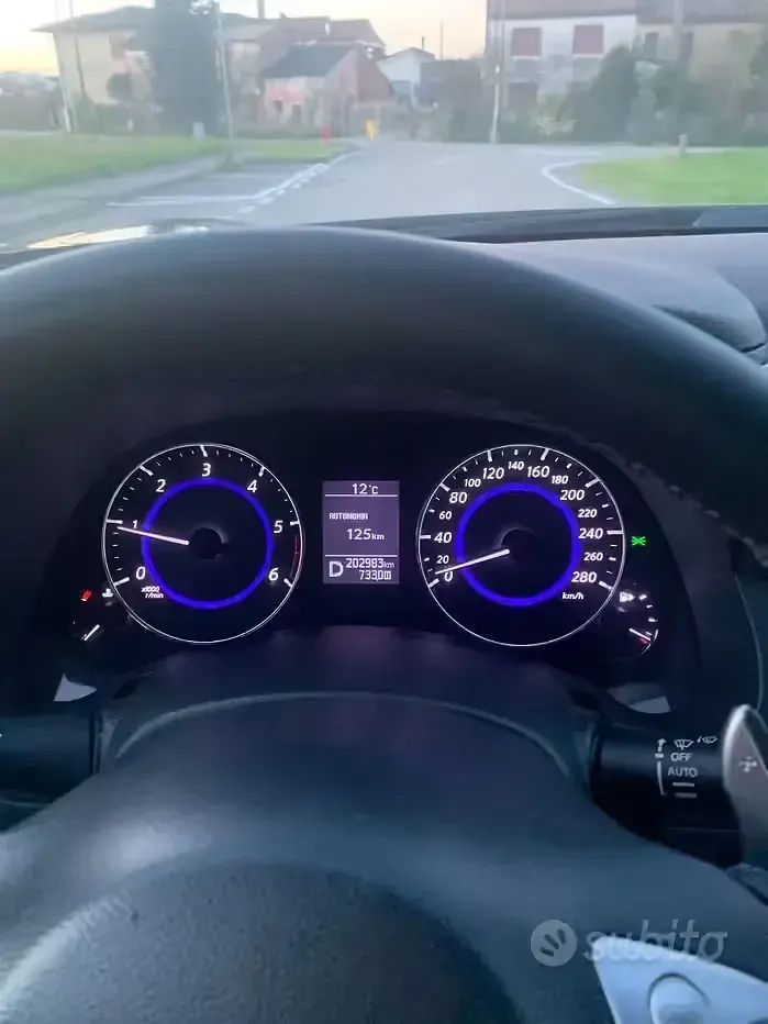 Usata Infiniti QX70 238 CV (175 kW) 2016 Nero SUV