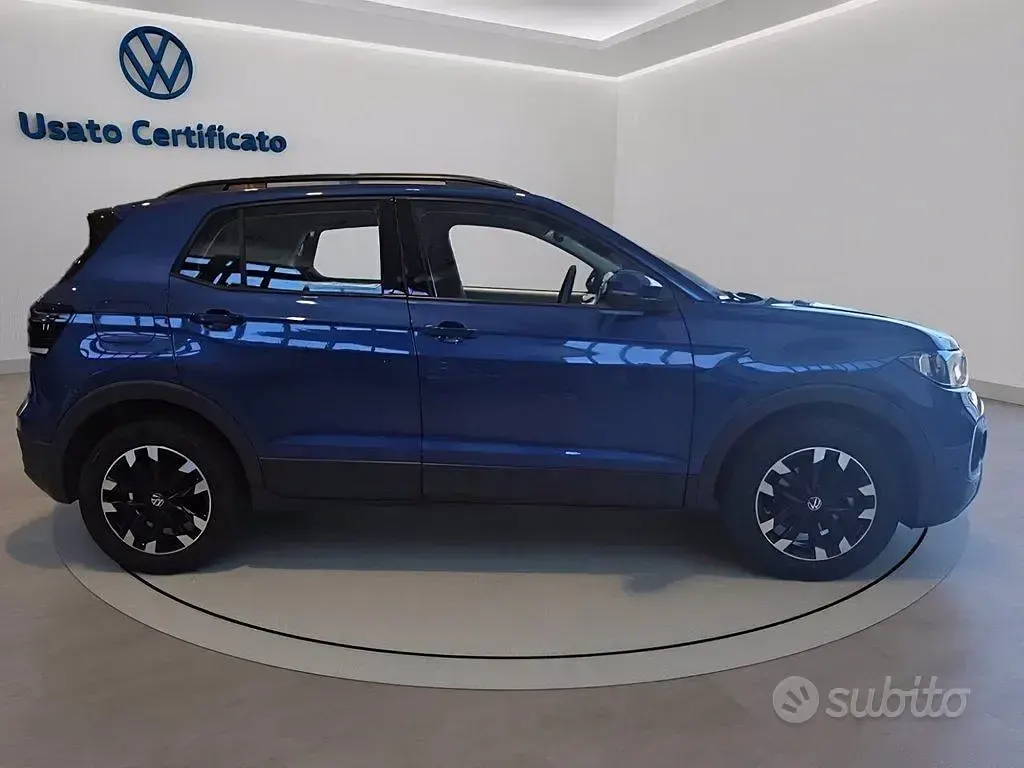Usata VW T-Cross Style 95 CV (69 kW) 2022 Blue reef metalizzato SUV