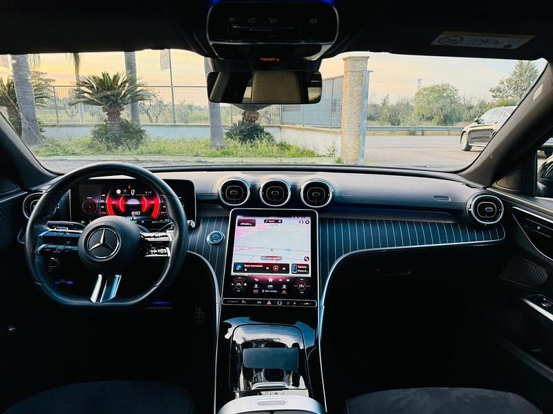 Usata Mercedes C220 Premium 199 CV (146 kW) 2021 Grigio Berlina