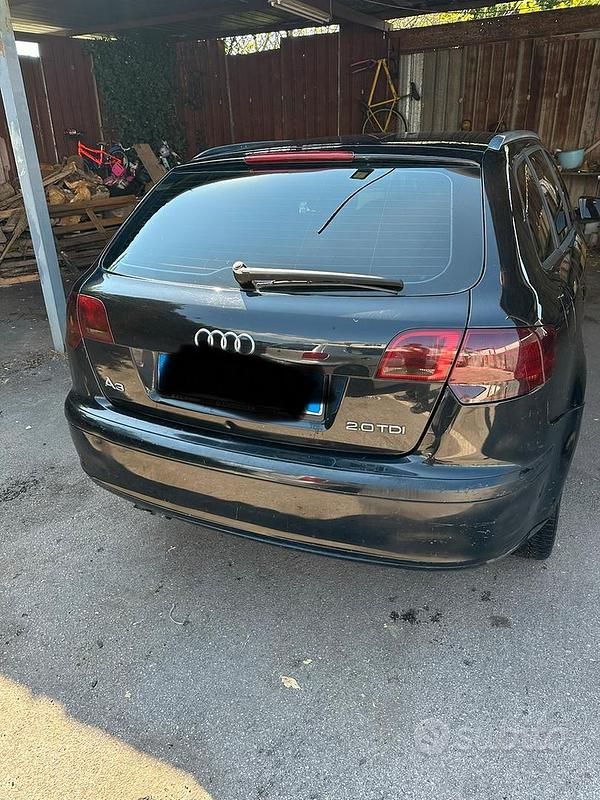 Usata Audi A3 2007 Nero Utilitaria