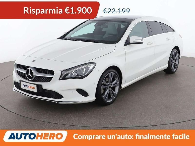 Bianco Usata 2019 Mercedes CLA200 Shooting Brake Station wagon | 20.299 € (Ottimo prezzo) - Immagine 1/3