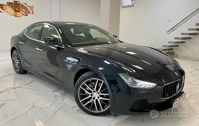 Usata Maserati Ghibli 275 CV (202 kW) 2015 Nero Berlina