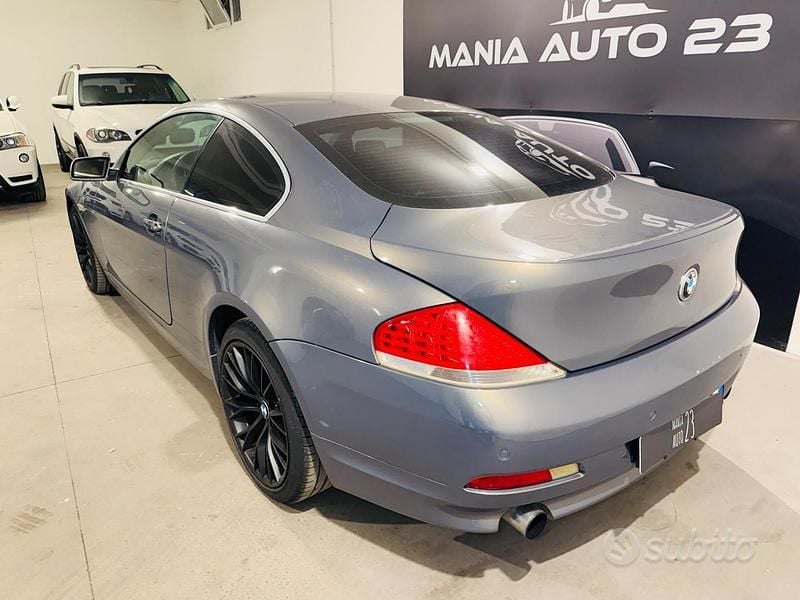 Usata BMW 630 Efficient Dynamics 258 CV (189 kW) 2006 Grigio Coupé