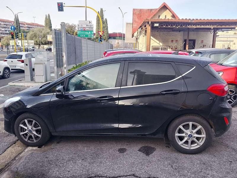 Usata Ford Fiesta Titanium S 101 CV (74 kW) 2021 Nero Utilitaria