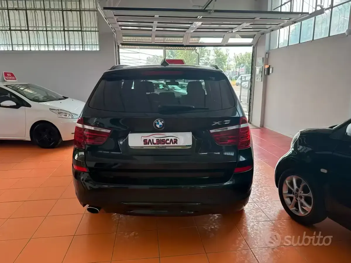 Usata BMW X3 150 CV (110 kW) 2015 Nero SUV