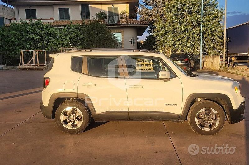 Usata Jeep Renegade 105 CV (77 kW) 2017 Bianco SUV