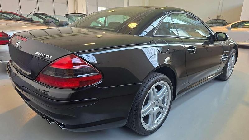 Usata Mercedes SL55 AMG AMG 500 CV (367 kW) 2004 Nero Cabrio