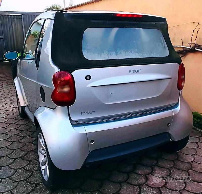Usata Smart ForTwo Cabrio Passion 61 CV (44 kW) 2006 Grigio Cabrio