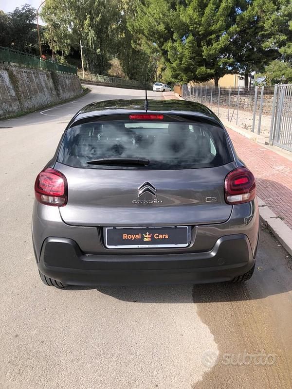 Usata Citroën C3 PureTech 83 CV (61 kW) 2022 Grigio Berlina