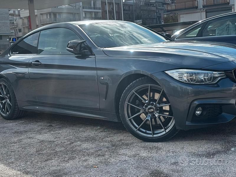 Usata BMW 430 Sport Line 258 CV (189 kW) 2014 Grigio Coupé