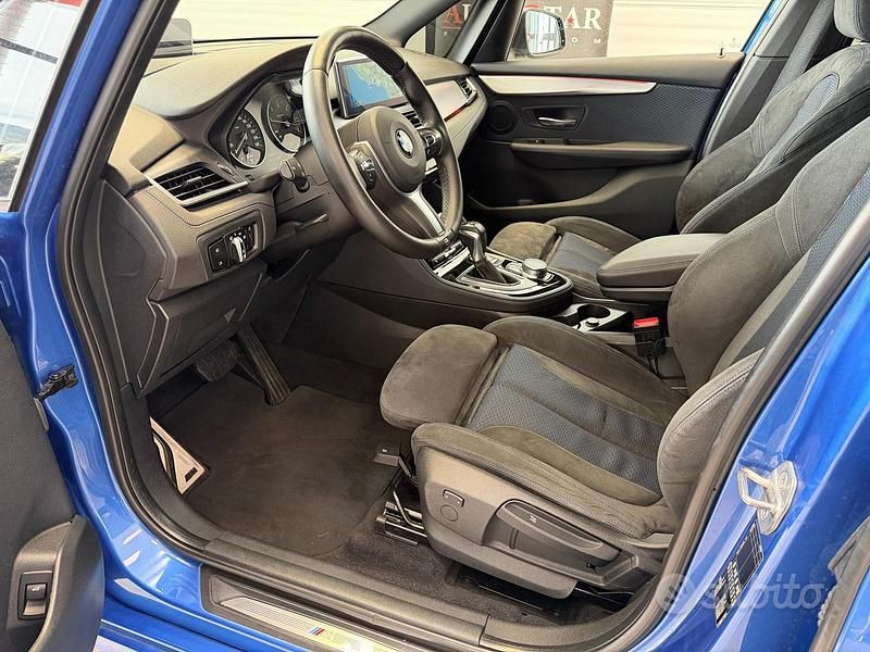 Usata BMW 218 Active Tourer M Sport 150 CV (110 kW) 2016 Blu/azzurro Monovolume