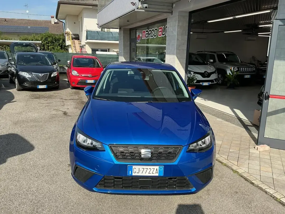 Usata Seat Ibiza Style 80 CV (58 kW) 2022 Blu Utilitaria