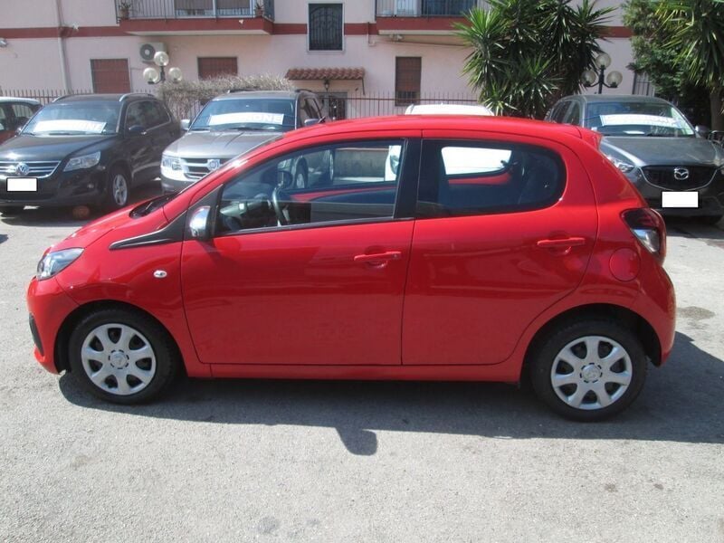 Usata Peugeot 108 85 CV (62 kW) 2017 Rosso Utilitaria