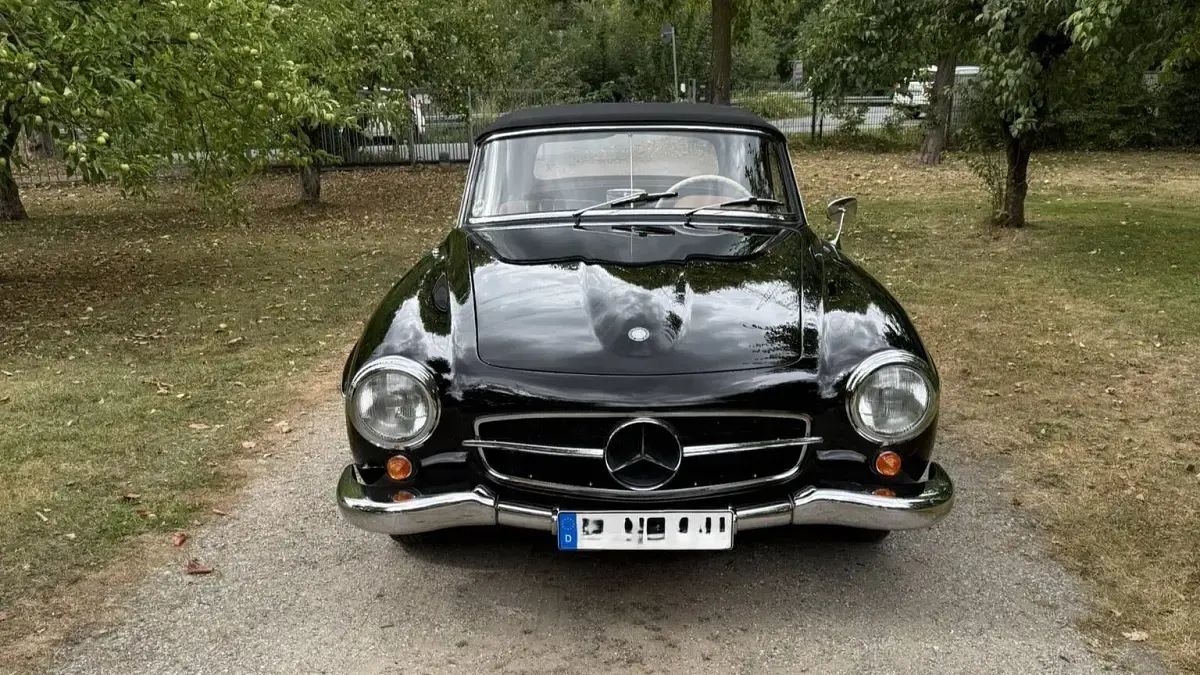 Usata Mercedes 190 105 CV (77 kW) 1959 Nero Berlina