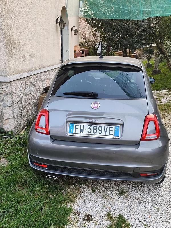 Usata Fiat 500S S 69 CV (50 kW) 2019 Grigio Berlina