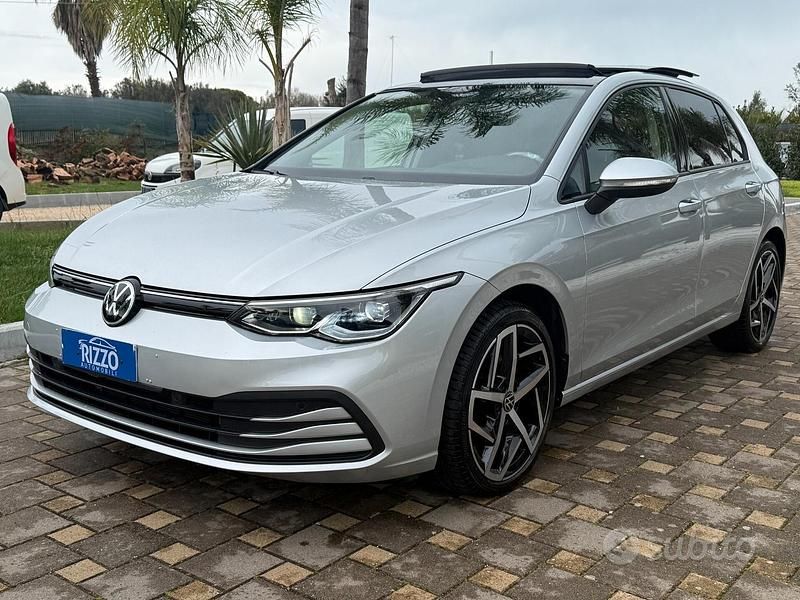 Usata VW Golf VII 150 CV (110 kW) 2021 Grigio Utilitaria