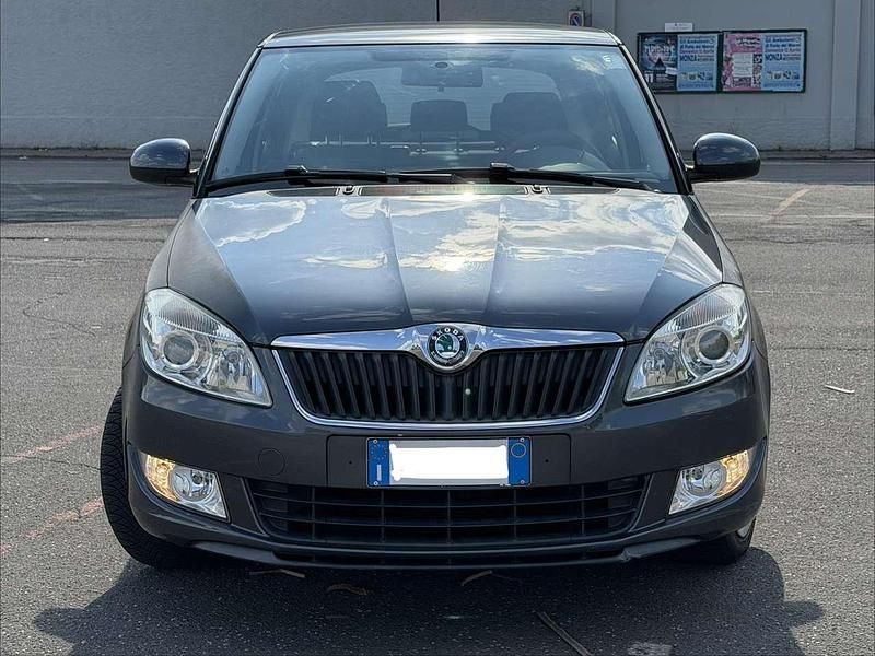 Usata Skoda Fabia 69 CV (50 kW) 2012 Nero Berlina