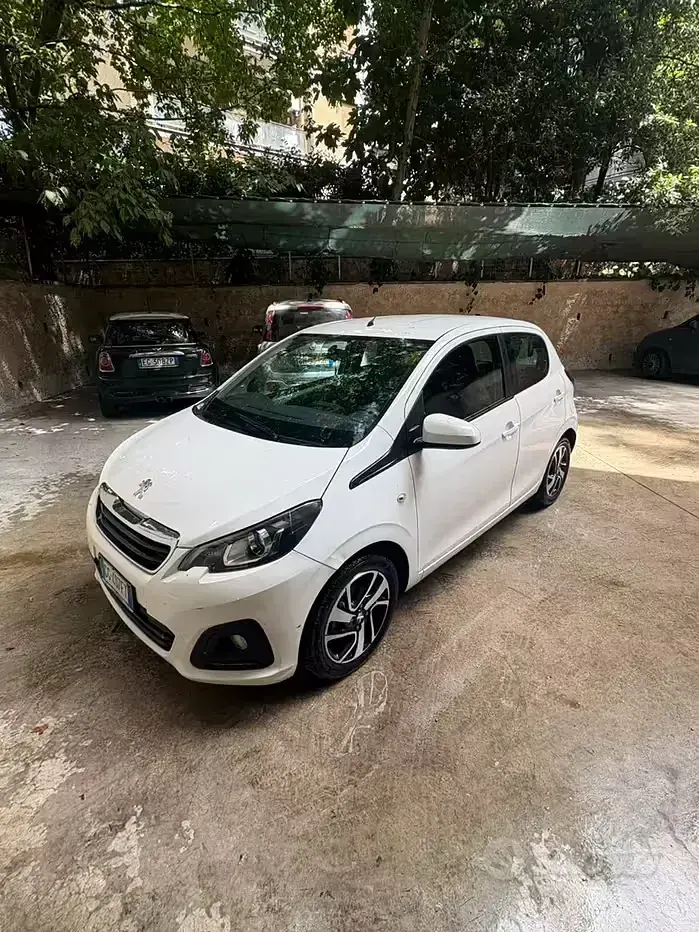 Usata Peugeot 108 Active 72 CV (52 kW) 2021 Bianco Berlina